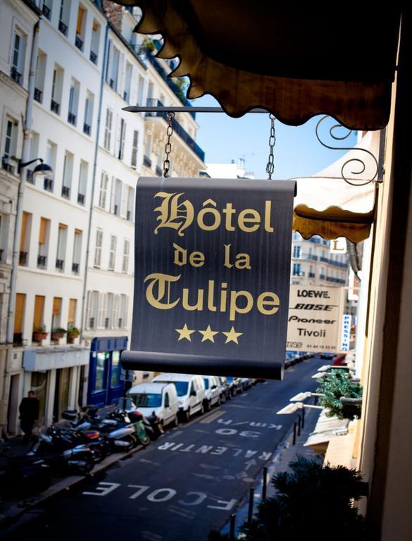 Hotel De La Tulipe Paryż Zewnętrze zdjęcie